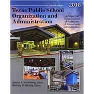 Texas Public School Organization and Administration, 2018 + Access Card