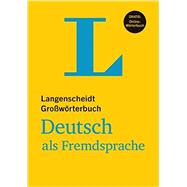 Langenscheidt Grosswoerterbuch Deutsch Als Fremdsprache