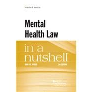 Mental Health Law in a Nutshell(Nutshells)
