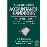 Accountants' Handbook, 11th Edition, Volume 2, Special Industries and Special Topics, 11th Edition