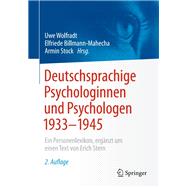 Deutschsprachige Psychologinnen Und Psychologen 1933-1945