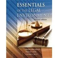Cengage Advantage Books: Essentials of the Legal Environment (with Online Legal Research Guide)