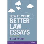 How To Write Better Law Essays
