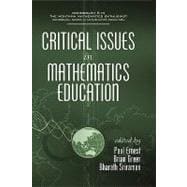 Critical Issues in Mathematics Education