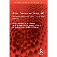 British Government Since 1918