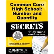 Common Core High School Number and Quantity Secrets