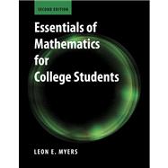 Essentials of College Mathematics for College Students