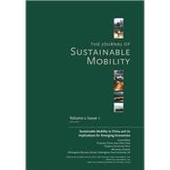 Journal of Sustainable Mobility Vol. 2 Issue 1
