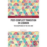 Post-conflict transition in Lebanon: The disappeared of the civil war