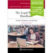 Legal Writing Handbook Analysis, Research, and Writing [Connected eBook with Study Center]