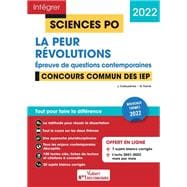 Sciences Po - La peur - Révolution - Questions contemporaines - Thèmes 2022