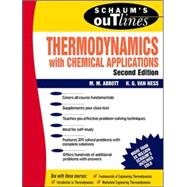 Schaum's Outline of Thermodynamics With Chemical Applications