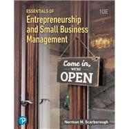 Essentials of Entrepreneurship and Small Business Management [Rental Edition]