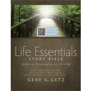 Life Essentials Study Bible, Brown LeatherTouch Biblical Principles to Live By