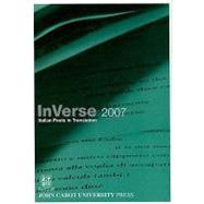 InVerse 2007 Italian Poets in Translation