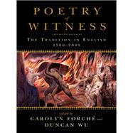 Poetry of Witness