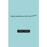 Method and Meaning in Polls and Surveys