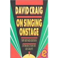 On Singing Onstage