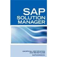 Sap Solution Manager Interview Questions : SAP Solution Manager Certification Review