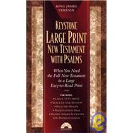 Large Print New Testament with Psalms - 24 copy carton  King James Version