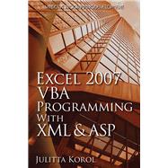 Excel 2007 Vba Programming With Xml And Asp