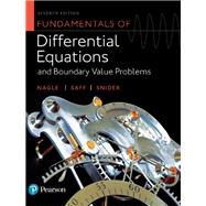 MyLab Math for Fundamentals of Differential Equations and Boundary Value Problems -- 18 Week Access -- plus Third-Party eBook (Inclusive Access)