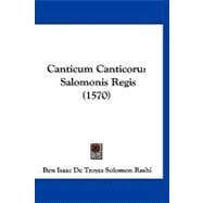 Canticum Canticoru : Salomonis Regis (1570)