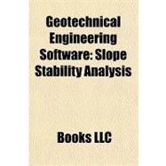 Geotechnical Engineering Software : Slope Stability Analysis
