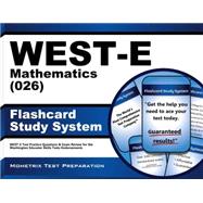 West-e Mathematics 026 Flashcard Study System