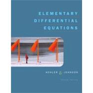 Elementary Differential Equations