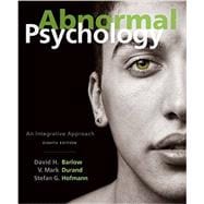 Abnormal Psychology An Integrative Approach,9781305950443