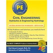Civil Engineering : Hydraulics and Engineering Hydrology