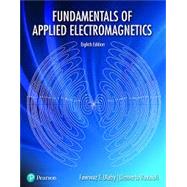 Fundamentals of Applied Electromagnetics, 8th edition - Pearson+ Subscription