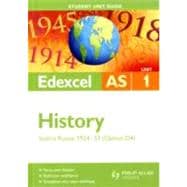 Edexcel AS History Student Unit Guide