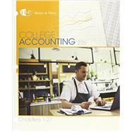 Bundle: College Accounting, Chapters 1-27, Loose-Leaf Version, 22nd + LMS Integrated for CengageNOWv2, 2 terms Printed Access Card