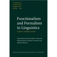 Functionalism and Formalism in Linguistics