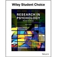 Research In Psychology Methods and Design 8E,9781119330448