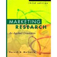 Applied Marketing Resrch : An Applied Orientation
