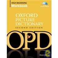 Oxford Picture Dictionary High Beginning Workbook Vocabulary reinforcement activity book with 4 audio CDs