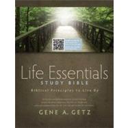 Life Essentials Study Bible, Hardcover Biblical Principles to Live By
