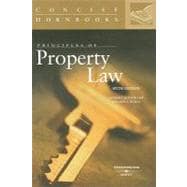 Principles Of Property Law Concise Hornbook