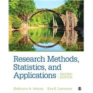 Research Methods, Statistics, and Applications