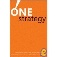 One Strategy Organization, Planning, and Decision Making