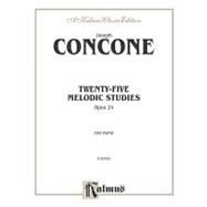 Twenty-five Melodious Studies, Op. 24, Kalmus Edition