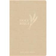 KJV Giant Print Reference Bible, Cream Leathertouch