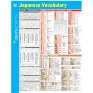 Japanese Vocabulary SparkCharts