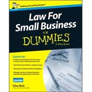 Law for Small Business For Dummies - UK