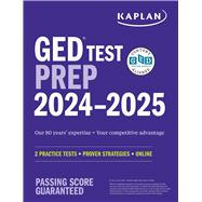 GED Test Prep 2024-2025 2 Practice Tests + Proven Strategies + Online