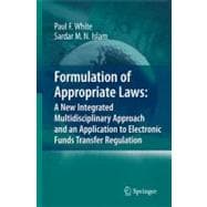 Formulation of Appropriate Laws