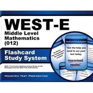 West-e Middle Level Mathematics 012 Flashcard Study System